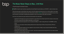 Desktop Screenshot of bop.fm